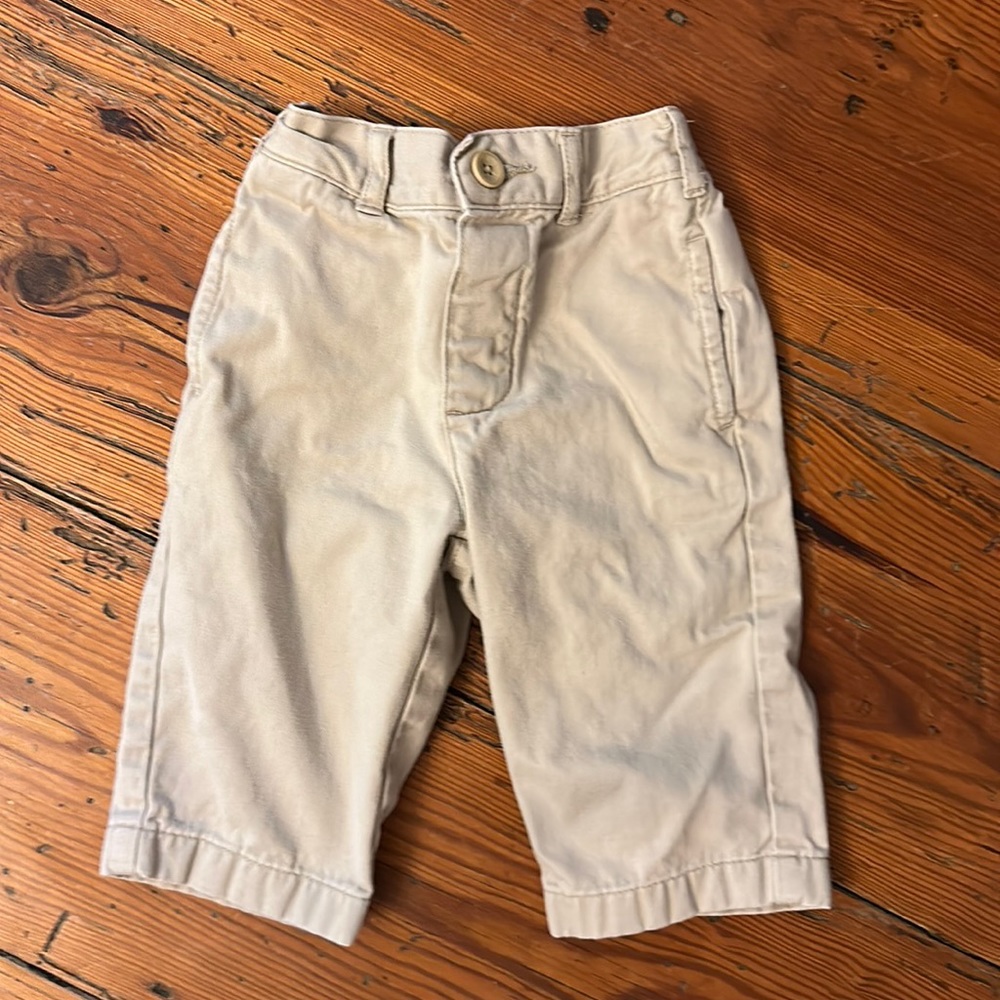 6-9 mo boys Tommy Hilfiger khaki pants